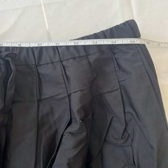 J. Crew Black Mini Skirt with Lace Hem - Picture 4 of 9